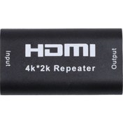 Resim Hdmi Uzatma Ek Aparati 40 Metre 4K*2K Destekli Hdmi Kablo Uzatma 