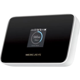 Resim Mercusys MT115 | 4g Lte Mobil Wi-Fi 6 Taşınabilir Modem | 150 Mbps 4g Hızı | 2400 Mah Pil ile 10 Saat Kullanım | Bilgi Ekranlı | 10 Cihaz Desteği | Sım Girişli Cep Wi-Fi | Mercusys App Kontrol 