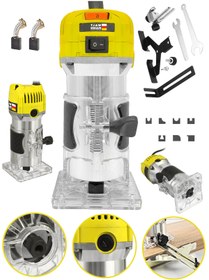 Resim WaltMann Germany 1200 walt Freze Formika Traşlama Makinesi 6mm - Sarı 