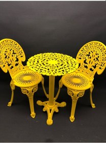 Resim Aluminyumdokumcu Osmanlı Sandalye Fiskos Masa 