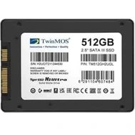 Resim TeknoKapsül Twinmos 512GB TM512GH2UGL 580-550MB/S Sata-3 SSD Di̇sk 