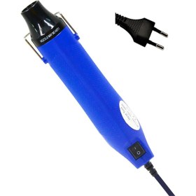 Resim Galaxxy 300W Sıcak Hava Makinesi Mini Sıcaklık Üfleyici Elektrikli Sıcak Kurutma Makinesi El Sanatları Kabartma Shrink Sarma Pvc Ab Fişi B (Yurt Dışından) 