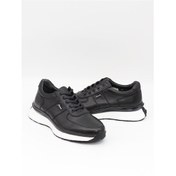 Resim Fosco 2982 Siyah Hakiki Deri Eva Taban Erkek Sneakers-siyah&beyaz 