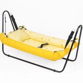Resim LOOVE BEBE Jüpiter Bebek Hamak Sarı 