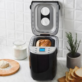 Resim Karaca Ekmek Yapma Makinesi Inox, 1500 G, 45 Farklı Tarifli Kitapçıklı- Onerous Hediyeli 