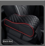 Resim Gaojunshop01 Gri Sürücü Ve Yolcu Kolçak Koruyucu Memory Foam Konforlu Depo Cebi 
