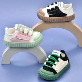 Resim Bebeğin Spor Ayakkabıları Ergonomik Yumuşak Tabanlı Kız Çocuklarının Kaymaz Bebek Erkek Tenis Ayakkabıları Günlük Ayakkabılar 