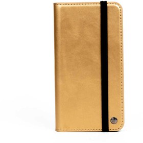 Resim Samsung Galaxy A70 Uyumlu Kılıf Zore Multi Cüzdan Kılıf Gold 