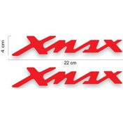 Resim X Max Kırmızı Sticker 02 