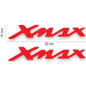 Resim X Max Kırmızı Sticker 02 
