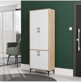 Resim Mezza 5032 Royal 4 Kapakli 5 Askili Portmanto Sepet - Beyaz 
