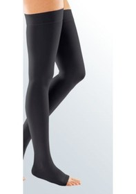Resim Duomed Diz Üstü Varis Çorabı Almanyadan Ithal Siyah CCL2 M Kapalı Uzun 