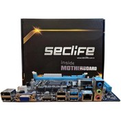 Resim SECLIFE Ih81-ma5 1150p Ddr3 Ses Lan Hdmı/vga Sata3 Usb2.0 Matx 