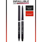 Resim Loreal Paris Infaillible Automatic Jel Göz Kalemi Mat Siyah 