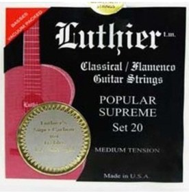 Resim Luthier Medium Ten. Super Carbon Klasik Gitar Teli 