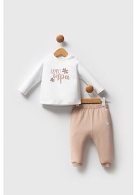 Resim U.S. Polo Assn. U.s. Polo Assn Kız Bebek Kahverengi Takım Kahverengi 