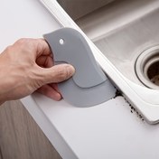 Resim Penguen Şeklinde Yumuşak Kazıyıcı - Yağ ve Pişirme için Çok Fonksiyonlu Mutfak Temizleme Aracı, Pil Gerektirmez, Lavabolar ve Tezgahlar'dan Kalıntıları Temizlemek İçin İdeal, Mutfak Kazıyıcı Aracı|Oyuncağı Tasarım|Yumuşak Kenar Kazıyıcı, Mutfak Kazıyıcı Aracı 