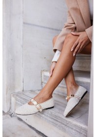 Resim Killy Kadin Kahve Tuvit Babet Bej Tuvit 