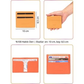 Resim Grande 762-g Erkek Deri Kartlik Sarı 