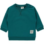 Resim Civil Baby Erkek Bebek Sweatshirt 6-18 Ay Petrol Yeşili 