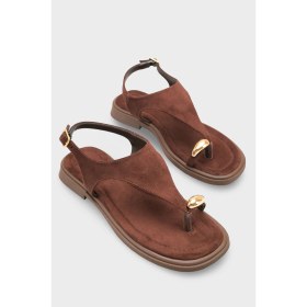 Resim Capone Outfitters Patrice Parmak Arası Kadın Sandalet Kadın Sandalet 