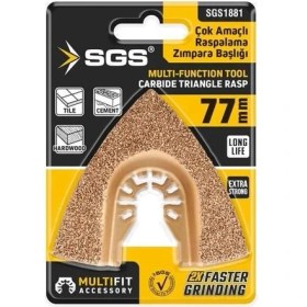 Resim Twin Store Sgs 1881 Karbür Zımparalama Raspalama Bıçağı 77 mm 