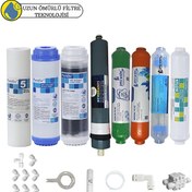 Resim Pemax Water Solutions Purefer Açık Kasa Çift Karbonlu Sertifikalı 8'li Platinium Mebran Mineral-Alkalili-Detox 