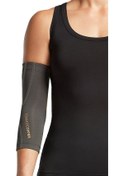Resim Kadınların Performans Sıkıştırma Dirsek Brace Sleeve - Orta Arduvaz Gri 