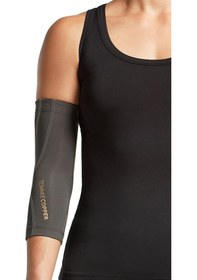 Resim Kadınların Performans Sıkıştırma Dirsek Brace Sleeve - Orta Arduvaz Gri 