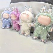 Resim Labubu 2024 için Akrilik Standlı Teşhir Kutusu - Şeffaf Kolye Tutuculu Toz Geçirmez Koruyucu Kapak, Tekli Paket, Elektrik Gerektirmez, Ev Dekorasyonu için Mükemmel 