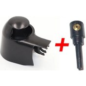 Resim Lasonstiges Arka Cam Ön Cam Arka Silecek Kolu Yıkayıcı Kapak Somunu Ve Püskürtme Memesi Kiti Skoda Yeti Tip 5l 2009 - 2017 