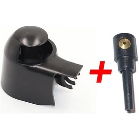 Resim Lasonstiges Arka Cam Ön Cam Arka Silecek Kolu Yıkayıcı Kapak Somunu Ve Püskürtme Memesi Kiti Skoda Yeti Tip 5l 2009 - 2017 