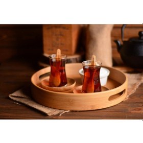 Resim Bambum Carne 30 CM Yuvarlak Tepsi B1052 