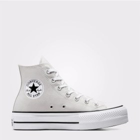 Resim Converse Chuck Taylor All Star Platform Kadın Gri Sneaker Gri 