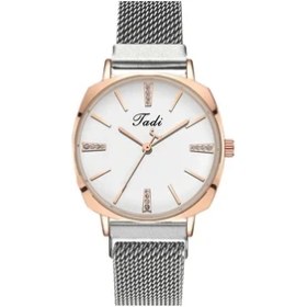 Resim Hanyang Color3 2020 Moda Bayanlar Kuvars Mıknatıs Izle Basit Elmas Alaşımlı Örgü Bant Kadın Bilezik Izle Patlama Modelleri Kadın Işık Saati (Yurt Dışından) 