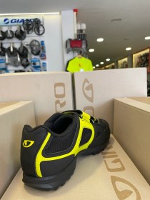 Resim Giro Berm Kilitli Bisiklet Ayakkabısı 41 Numara (26cm)Siyah Lime / Bisiklet 