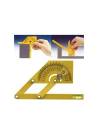 Resim Bts 12101 Plastik Terazi Açı Ölçer 