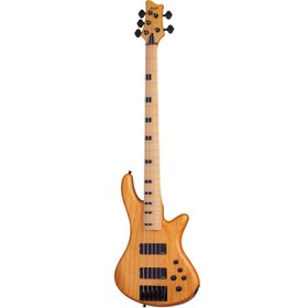 Resim Schecter Stiletto-5 Session Bas Gitar (Aged Natural Satin) 