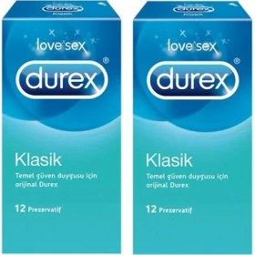 Resim Durex Klasi̇k 12Lİ Prezervati̇f 2 Adet 