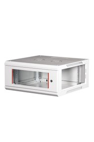 Resim Lande - 4U 19" Duvar Tipi Rack Kabinet - Genişlik: 600 mm | Derinlik: 600 mm - Açık Gri 
