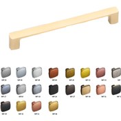 Resim ÇEBİ Mat Altın Siyah Detaylı 160 mm Çekme Mobilya Kulpu MP30 (A1105160130) 