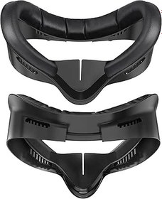 Resim KAFRI Face Cover Pad Facial Interface Compatible with Meta/Oculus Quest 3S Accessories, with Soft PU Face Cushion Pad Replacement for Quest 3S, Air-Circulation Design 