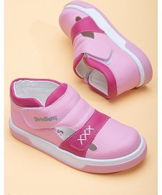 Resim Şirin Bebe Şirinbebe Şiringenç Dikiş Detaylı İki Cırtlı Pembe Kız İlkadım Bebek Çocuk Ayakkabısı-2884-pembe Pembe 