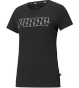 Resim Puma Rebel Kadın Grafikli T-shirt 