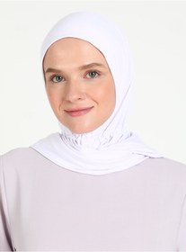 Resim Ecardin Hazır Türban - Beyaz - 