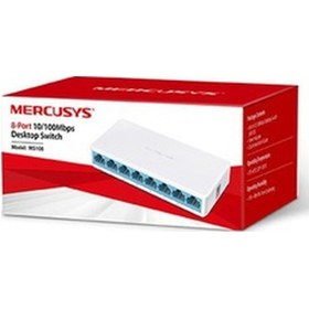 Resim Mercusys MS108 8 Port MegaBit Yönetilemez Masaüstü Switch 