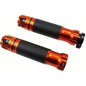 Resim Dashanshop Yüksek Dayanımlı Cnc Alüminyum Motor Gidon Kılıfı Orange Aksesuar 