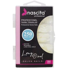 Resim Nascita 171 Long Oval Takma Tırnak Kutulu 250'li 