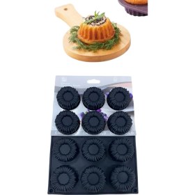 Resim Profesyonel Silikon Charlotte Kalıp 