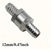 Resim Willowhaven 2 Adet 12mm Alüminyum Alaşım Tek Yönlü Çekvalf Yakıt Sistemi Parçası 